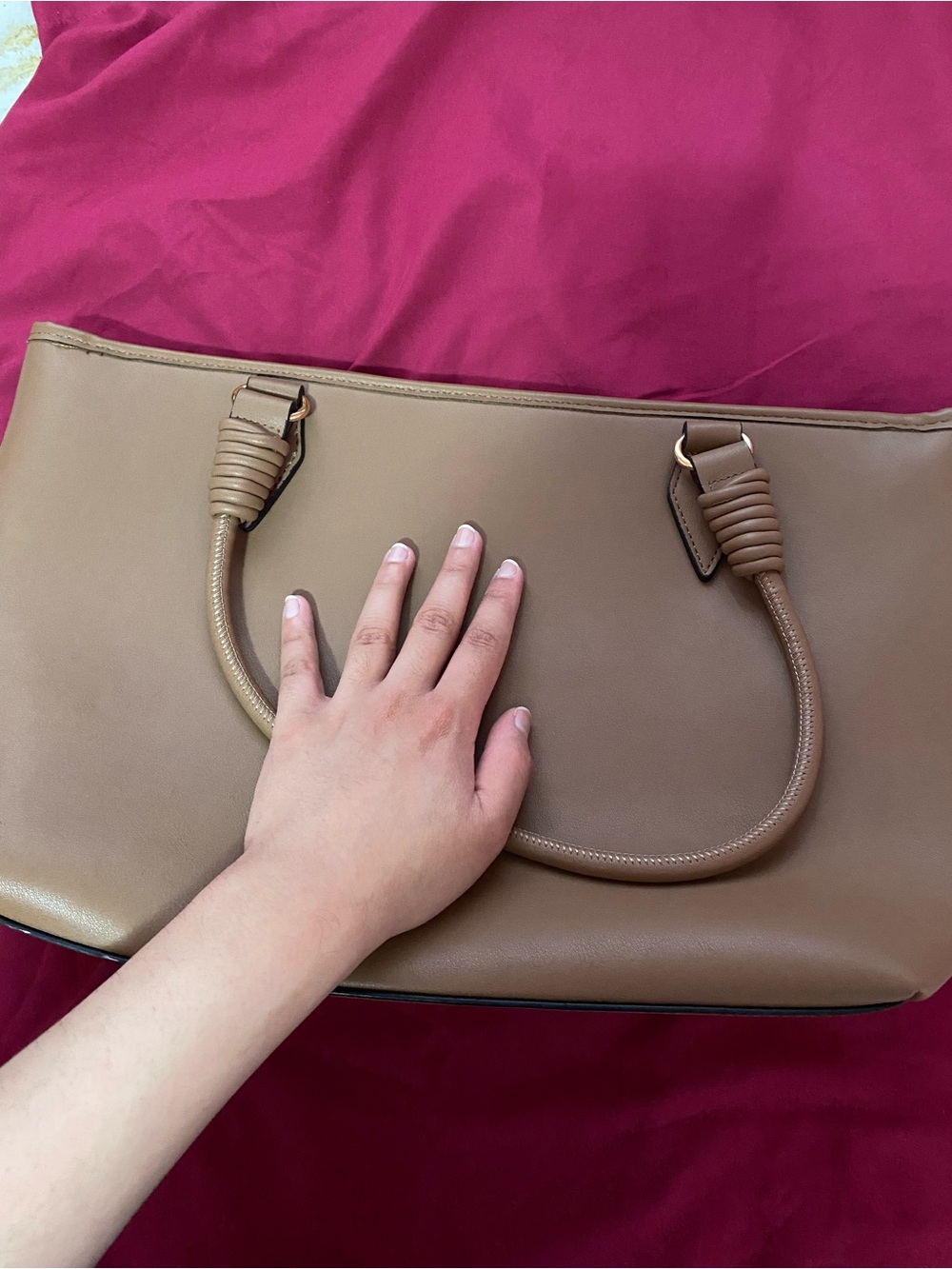 Vintage Women's Brown Tote Bag - Picture 11 of 11